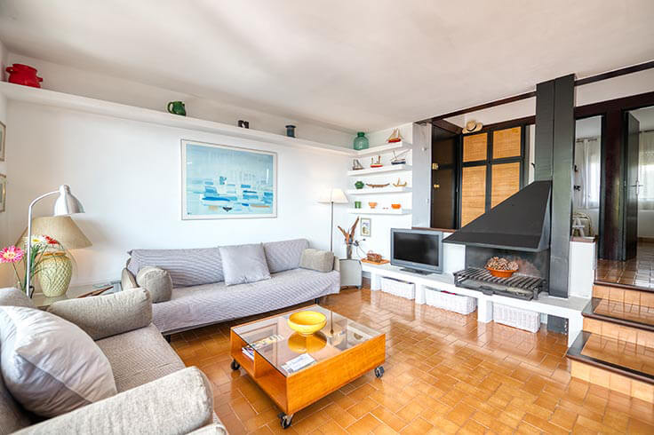 Wohnung 2 Schlafzimmer mit Schwimmbad, Meerblick, Wifi und Garten auf Calella de Palafrugell - Vermietung Urlaub - Tourist