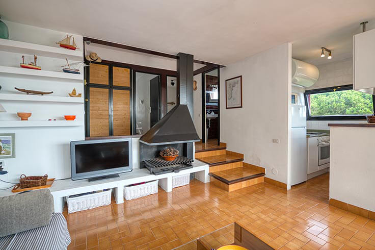 Wohnung 2 Schlafzimmer mit Schwimmbad, Meerblick, Wifi und Garten auf Calella de Palafrugell - Vermietung Urlaub - Tourist