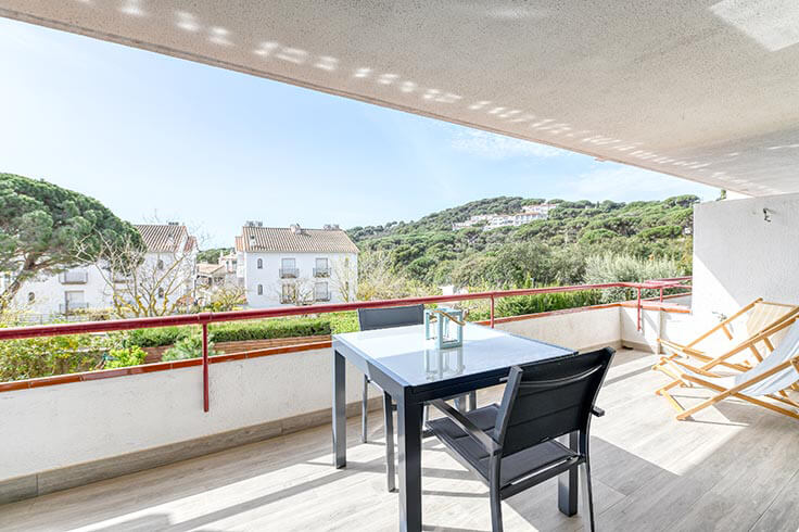 Wohnung 3 Schlafzimmer mit Schwimmbad, Wifi, Parken und Garten auf Calella de Palafrugell - Vermietung Urlaub - Tourist