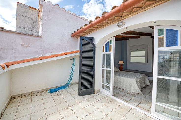 Penthouse 3 Schlafzimmer mit Meerblick auf Calella de Palafrugell - Vermietung Jahreszeit