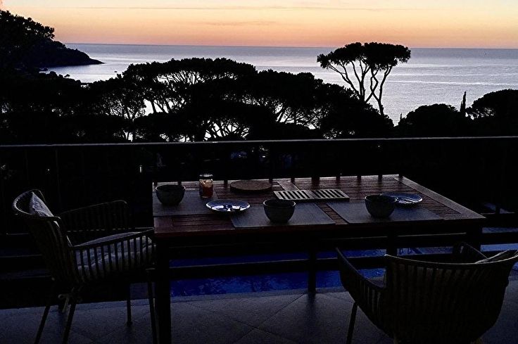 Wohnung 2 Schlafzimmer mit Schwimmbad, Meerblick, Wifi und Parken auf Calella de Palafrugell - Vermietung Urlaub - Tourist