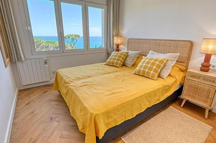 Wohnung 2 Schlafzimmer mit Schwimmbad, Meerblick, Wifi und Parken auf Calella de Palafrugell - Vermietung Urlaub - Tourist