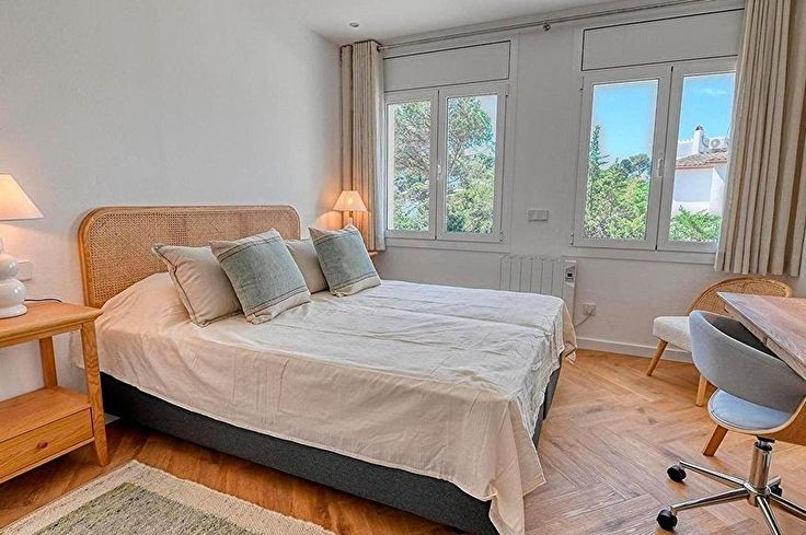 Wohnung 2 Schlafzimmer mit Schwimmbad, Meerblick, Wifi und Parken auf Calella de Palafrugell - Vermietung Urlaub - Tourist