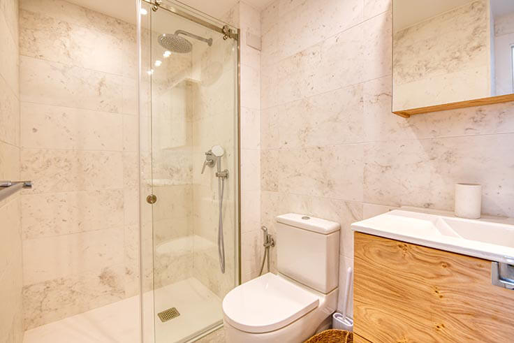 Wohnung 2 Schlafzimmer mit Schwimmbad, Meerblick, Wifi und Parken auf Calella de Palafrugell - Vermietung Urlaub - Tourist