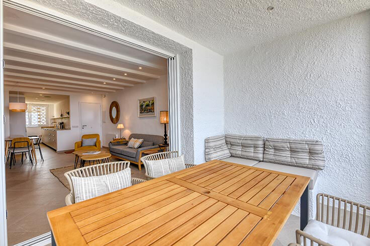 Wohnung 2 Schlafzimmer mit Schwimmbad, Meerblick, Wifi und Parken auf Calella de Palafrugell - Vermietung Urlaub - Tourist