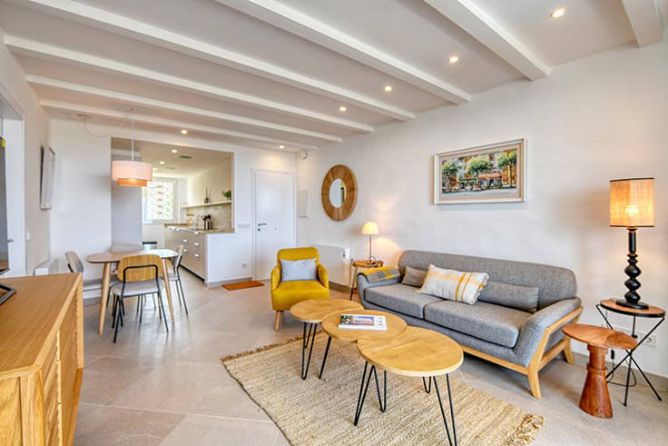 Wohnung 2 Schlafzimmer mit Schwimmbad, Meerblick, Wifi und Parken auf Calella de Palafrugell - Vermietung Urlaub - Tourist