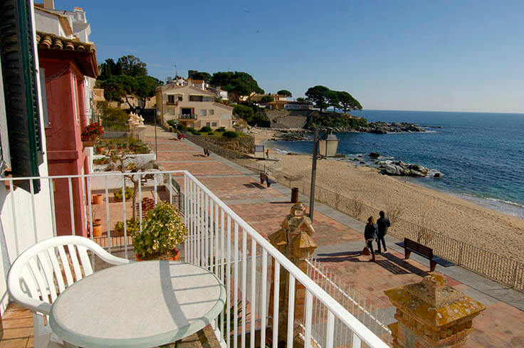 Stadthaus 5 Schlafzimmer mit Meerblick auf Calella de Palafrugell - Vermietung Jahreszeit