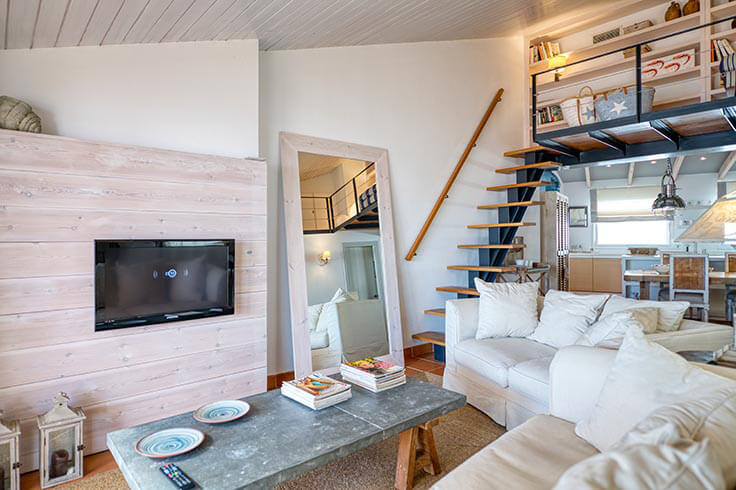 Penthouse 2 Schlafzimmer mit Meerblick auf Calella de Palafrugell - Vermietung Urlaub - Tourist