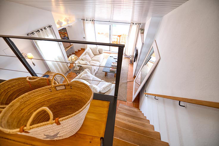 Penthouse 2 Schlafzimmer mit Meerblick auf Calella de Palafrugell - Vermietung Urlaub - Tourist