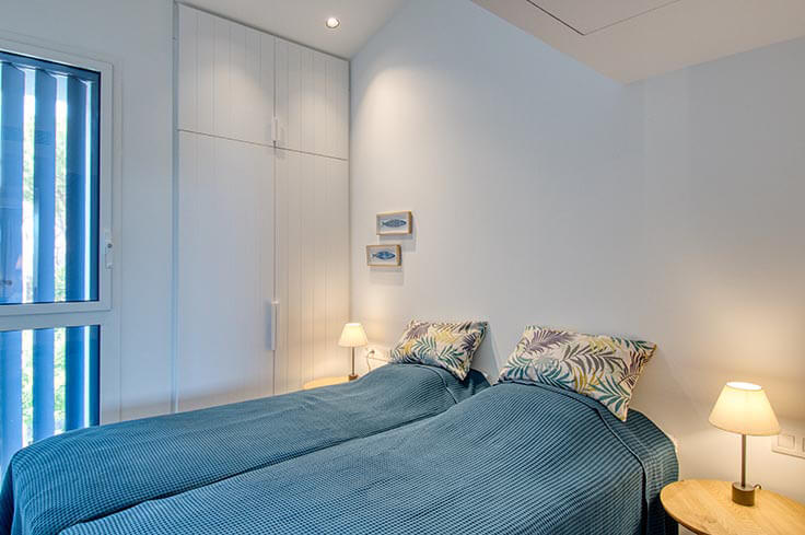 Wohnung 2 Schlafzimmer mit Schwimmbad, Meerblick, Parken und Garten auf Calella de Palafrugell - Vermietung Urlaub - Tourist