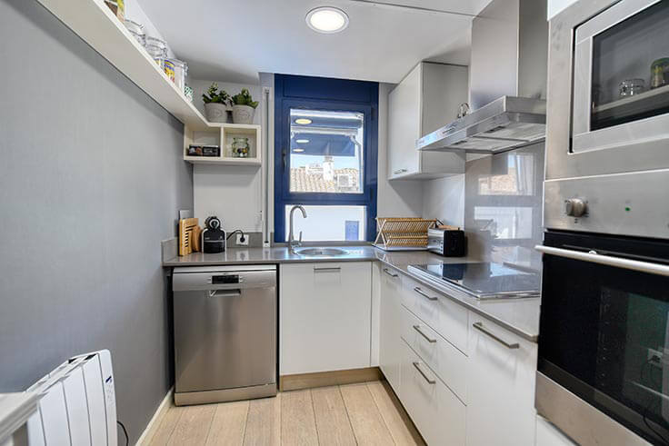 Penthouse 3 Schlafzimmer mit Schwimmbad, Meerblick und Parken auf Calella de Palafrugell - Vermietung Urlaub - Tourist