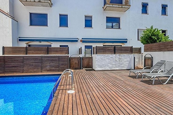 Penthouse 3 Schlafzimmer mit Schwimmbad, Meerblick, Wifi und Parken auf Calella de Palafrugell - Vermietung Urlaub - Tourist