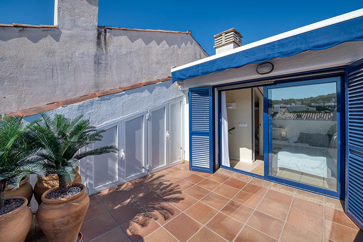 Penthouse 3 Schlafzimmer mit Schwimmbad, Meerblick, Wifi und Parken auf Calella de Palafrugell - Vermietung Urlaub - Tourist