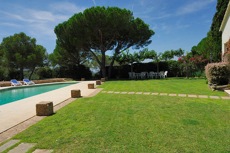 Individuelles Haus 7 Schlafzimmer mit Schwimmbad und Meerblick auf Calella de Palafrugell - Vermietung Urlaub - Tourist