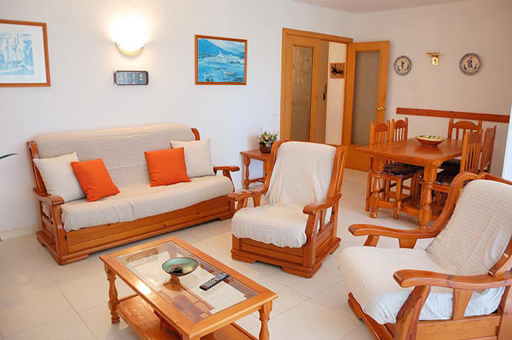 Wohnung 2 Schlafzimmer mit Schwimmbad, Parken und Garten auf Tamariu - Vermietung Jahreszeit