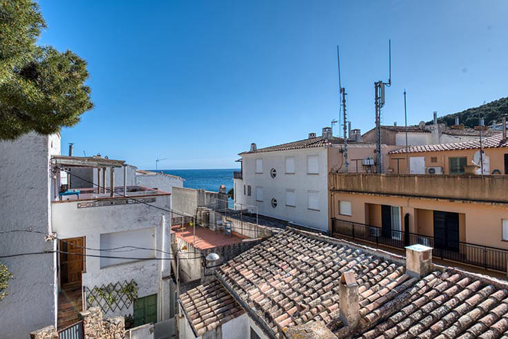 Wohnung 3 Schlafzimmer mit Meerblick auf Tamariu - Vermietung Jahreszeit