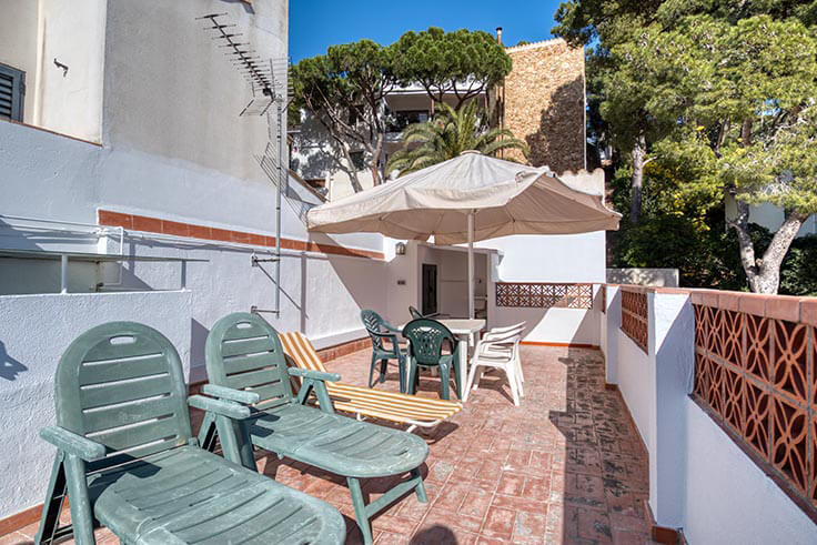 Wohnung 3 Schlafzimmer mit Meerblick auf Tamariu - Vermietung Jahreszeit