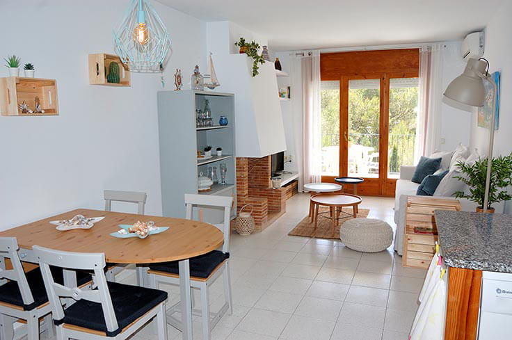 Wohnung 3 Schlafzimmer mit Schwimmbad, Wifi, Parken und Garten auf Tamariu - Vermietung Urlaub - Tourist