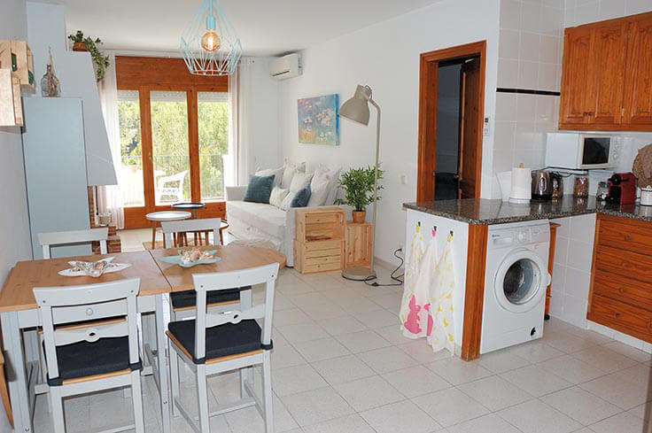 Wohnung 3 Schlafzimmer mit Schwimmbad, Wifi, Parken und Garten auf Tamariu - Vermietung Urlaub - Tourist