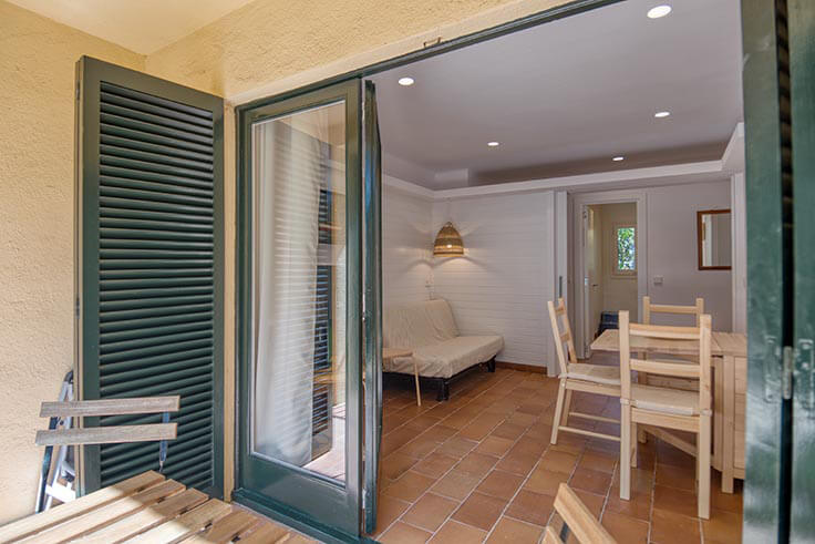 Wohnung 1 Schlafzimmer mit Parken und Garten auf Palafrugell - Vermietung Urlaub - Tourist