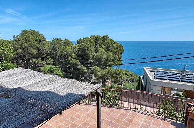 Wohnung 2 Schlafzimmer mit Schwimmbad, Meerblick, Wifi und Garten auf Tamariu - Vermietung Urlaub - Tourist