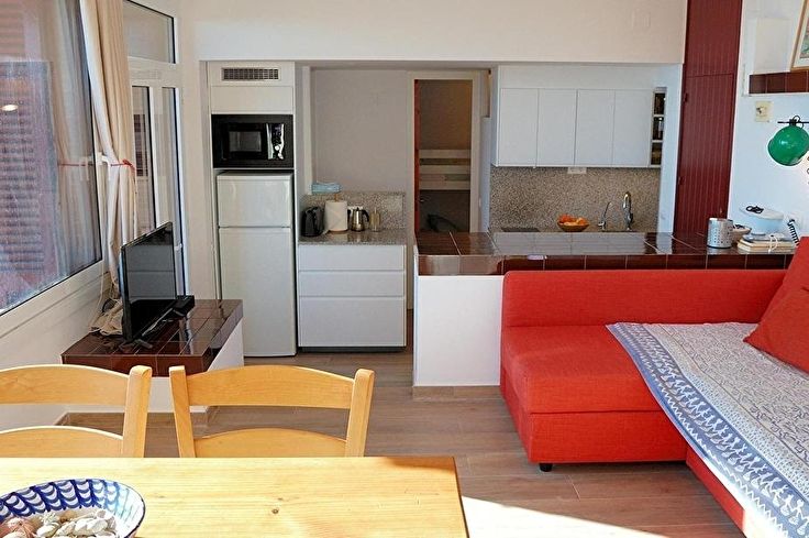 Wohnung 2 Schlafzimmer mit Schwimmbad, Meerblick, Wifi und Garten auf Tamariu - Vermietung Urlaub - Tourist