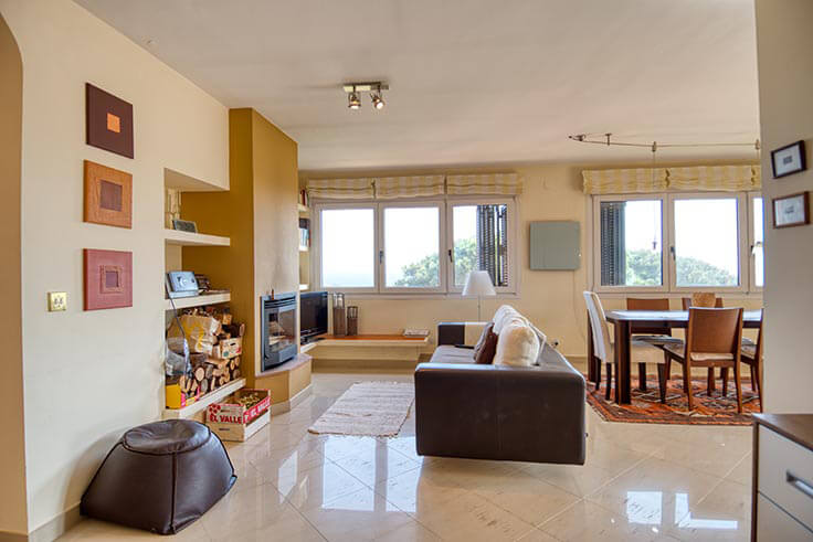 Wohnung 3 Schlafzimmer mit Schwimmbad, Meerblick, Parken und Garten auf Tamariu - Vermietung Jahreszeit