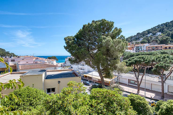 Wohnung 1 Schlafzimmer mit Meerblick auf Tamariu - Vermietung Jahreszeit