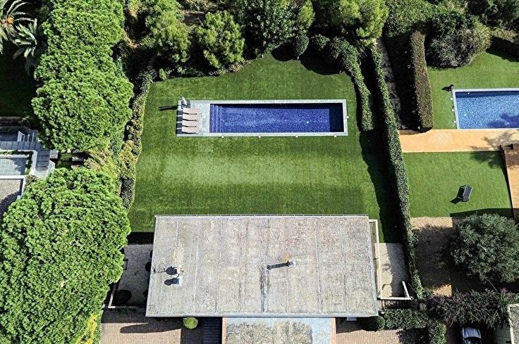 Chalet 5 Schlafzimmer mit Schwimmbad, Meerblick, Klimaanlage und Garten auf Sant Antoni de Calonge - Vermietung Jahreszeit