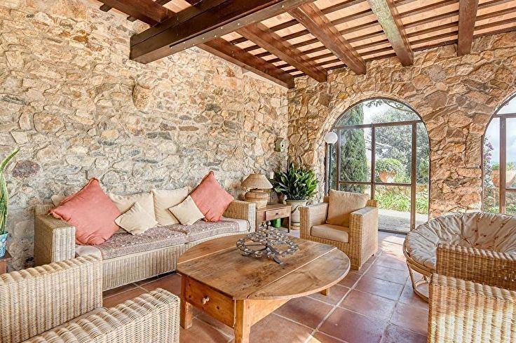 Bauernhaus 6 Schlafzimmer mit Garten auf Mont-ras - Vermietung Jahreszeit