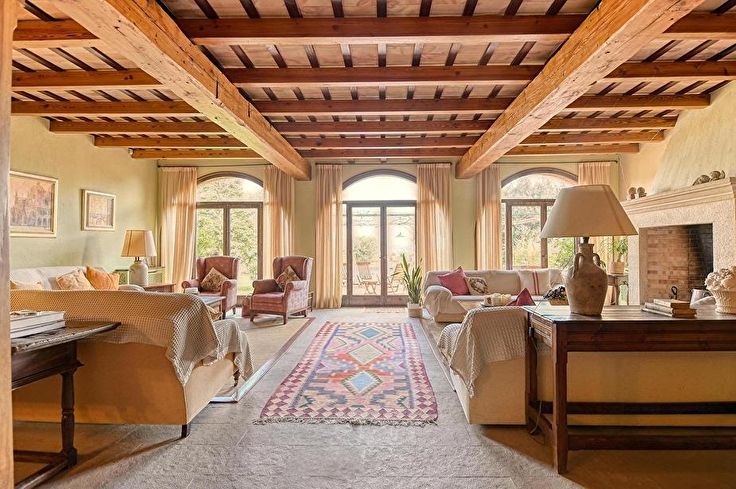 Bauernhaus 6 Schlafzimmer mit Garten auf Mont-ras - Vermietung Jahreszeit