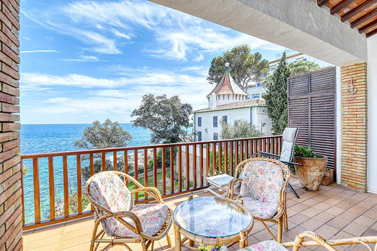 Heim 7 Schlafzimmer mit Meerblick auf Begur - Kaufen - verkaufen