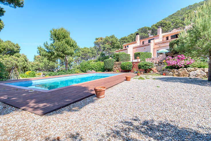 Reihenhaus 3 Schlafzimmer mit Schwimmbad und Meerblick auf Tamariu - Kaufen - verkaufen