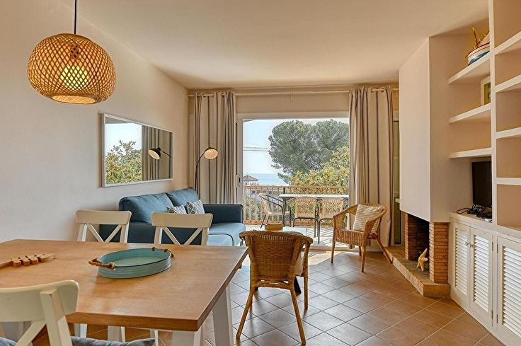 Wohnung 2 Schlafzimmer mit Schwimmbad, Meerblick, Wifi, Parken und Garten auf Calella de Palafrugell - Vermietung Urlaub - Tourist