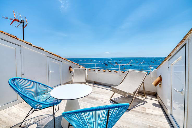 Wohnung 1 Schlafzimmer mit Meerblick, Wifi und Parken auf Calella de Palafrugell - Vermietung Urlaub - Tourist