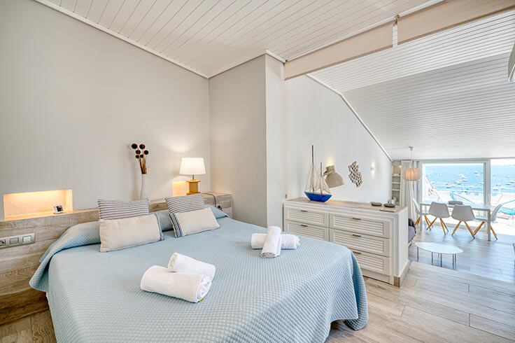 Wohnung 1 Schlafzimmer mit Meerblick, Wifi und Parken auf Calella de Palafrugell - Vermietung Urlaub - Tourist